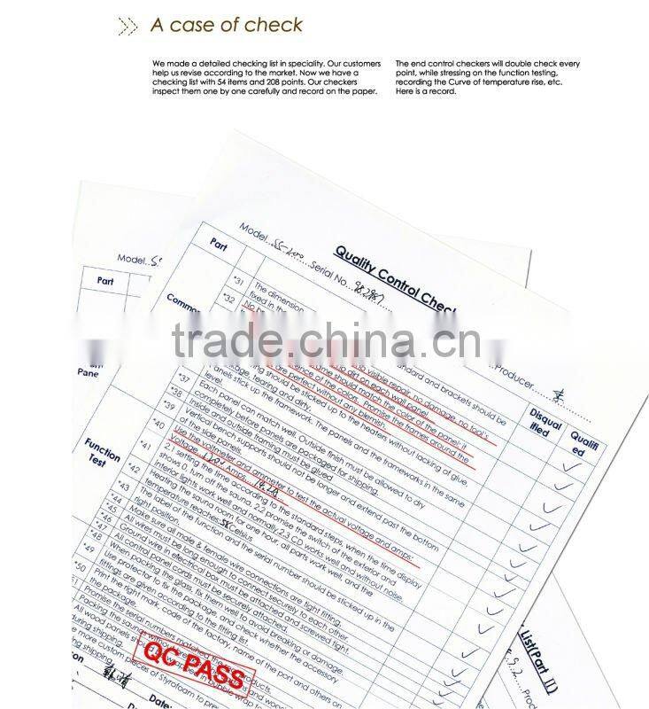 New luxury 2-in-1 infrared sauna shower combination sauna room