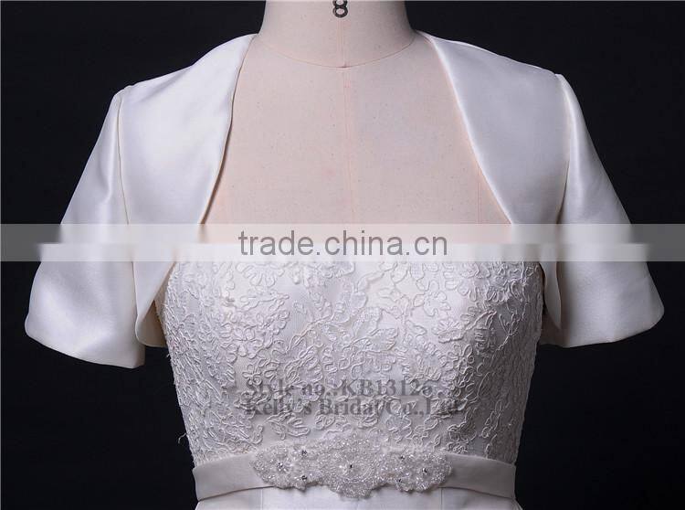 gorgeous dresses and simple strapless sliver satin dresses with short jacket