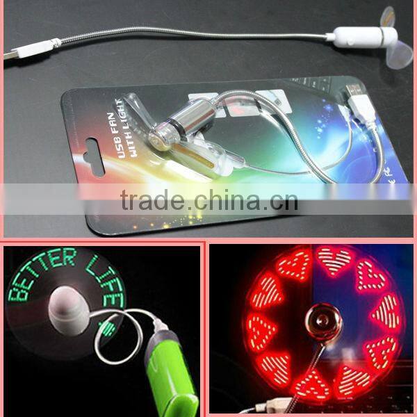 led message fan for Promotional gifts