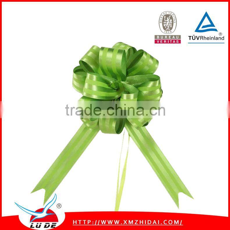 2016 Factory custom pull bow ribbon for gifts