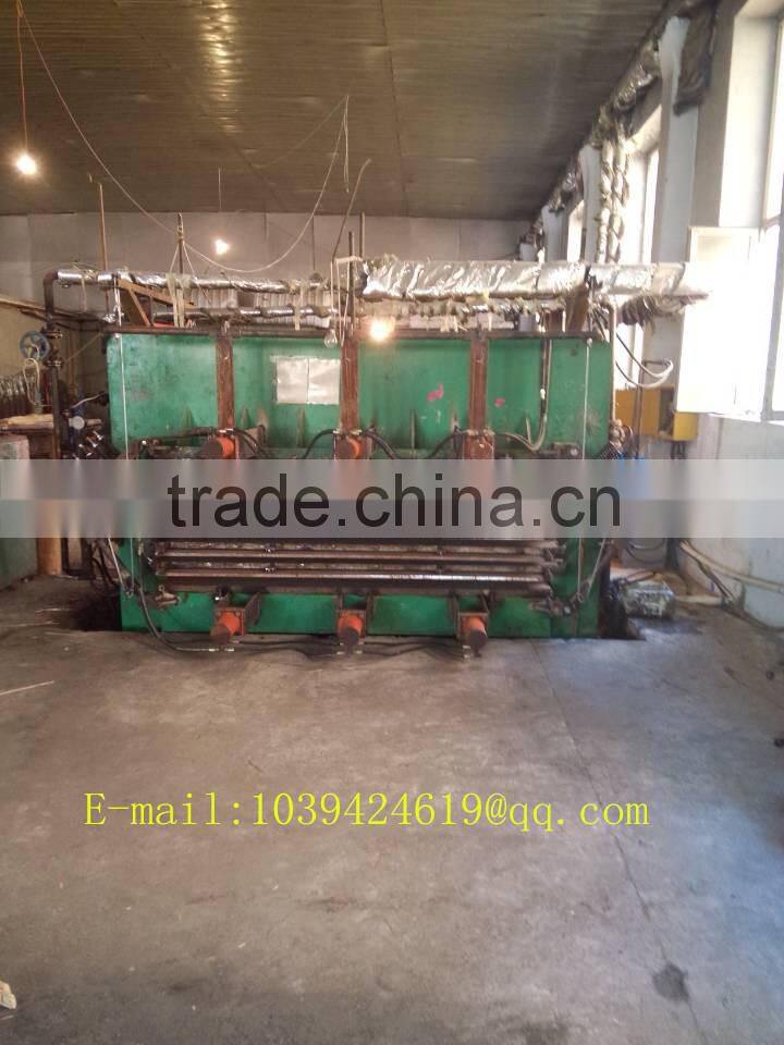 2 Brock board Melamine Lamination Hot Press in 4 sides pressure