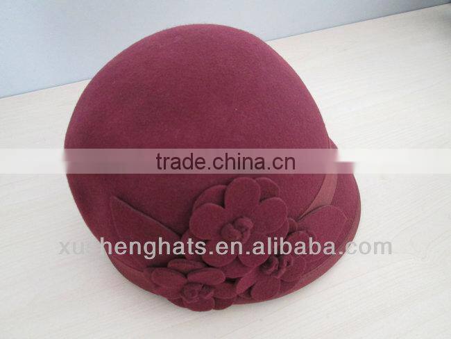 wholesale high quality wool riding hats,sports hat and cap with printing