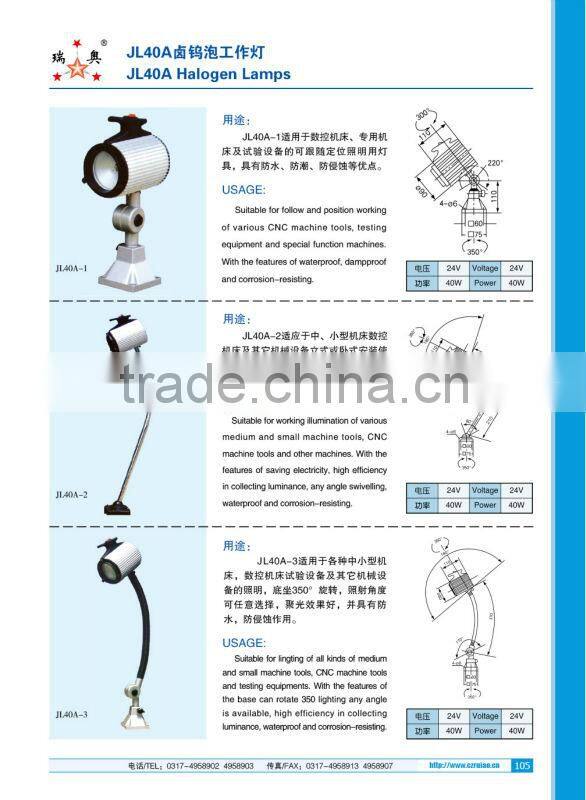 RUIAO CNC LED 7w superior quality work light