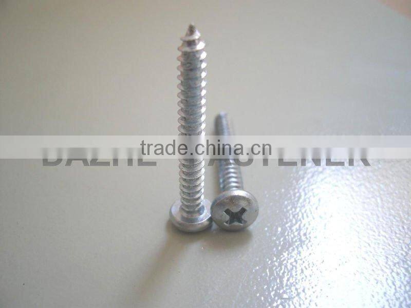 pan head self drilling screws