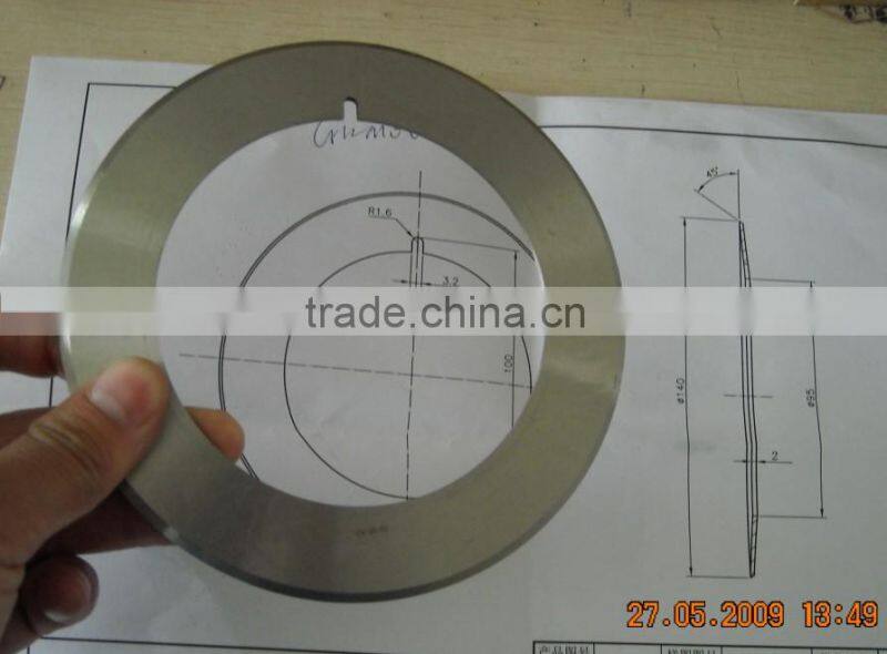 round industrial cutting circular slitting blade