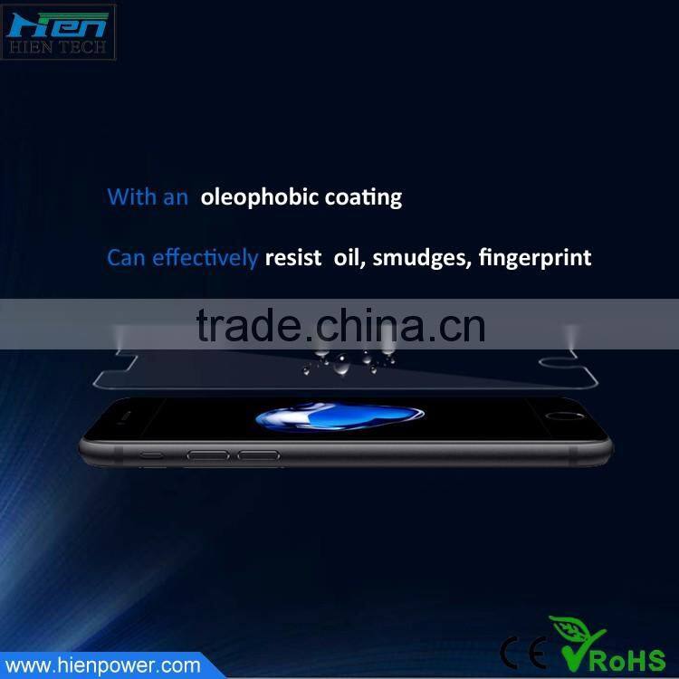 9H 0.33mm 2.5D tempered glass screen protector for iphone 7 plus