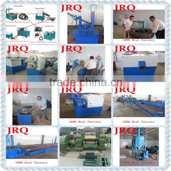 Waste tire recycling rubber powder machine with output 1 ton/h