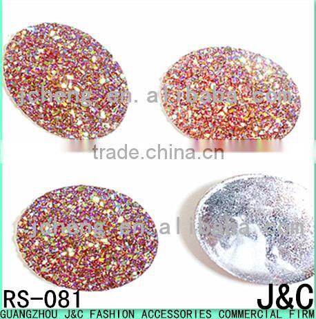 16*31Crushed effect horse eye resin stone