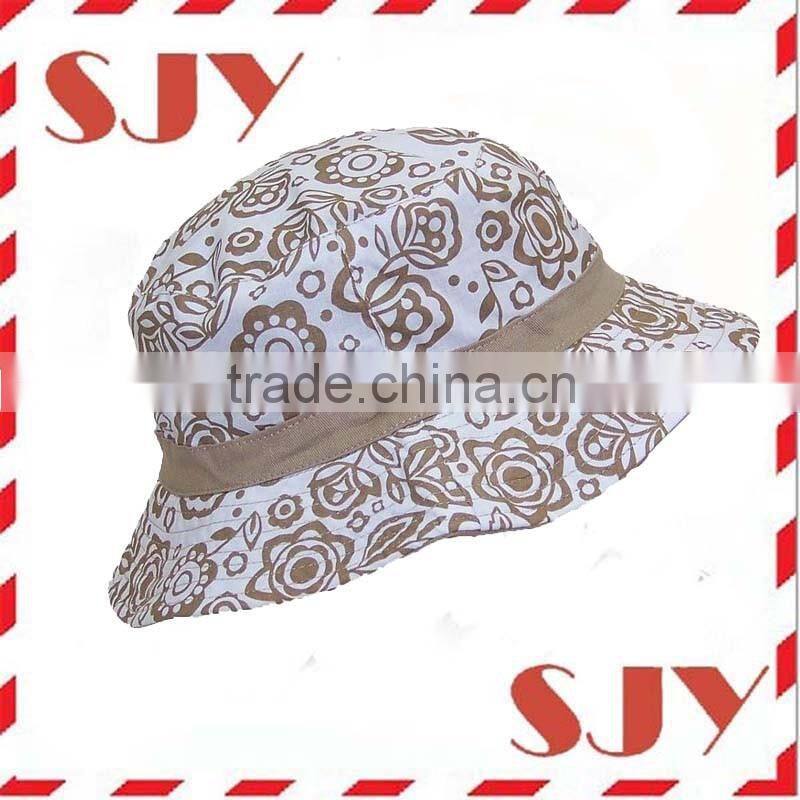 New arrival funny outdoor wide brim fedora bucket hat