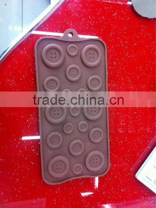 High quality silicone heart-shapes Valentine's Day chocolate mold