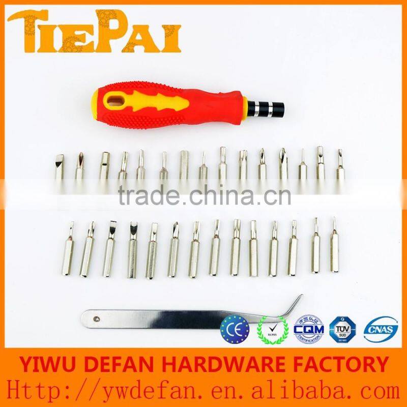KEY POINT jk-6032 32 in 1Multi combination tools screw driver set one screwdriver sets hand screwdriver set