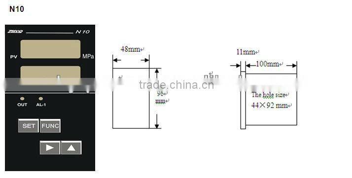 Digital Pressure and Temperature instrument for melt pressure sensor