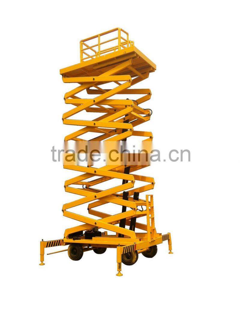 hydraulic scissor work platform