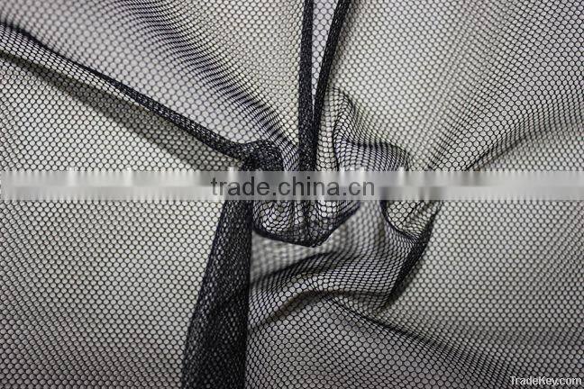 warp knitted tricot mesh fabric in 100% polyester
