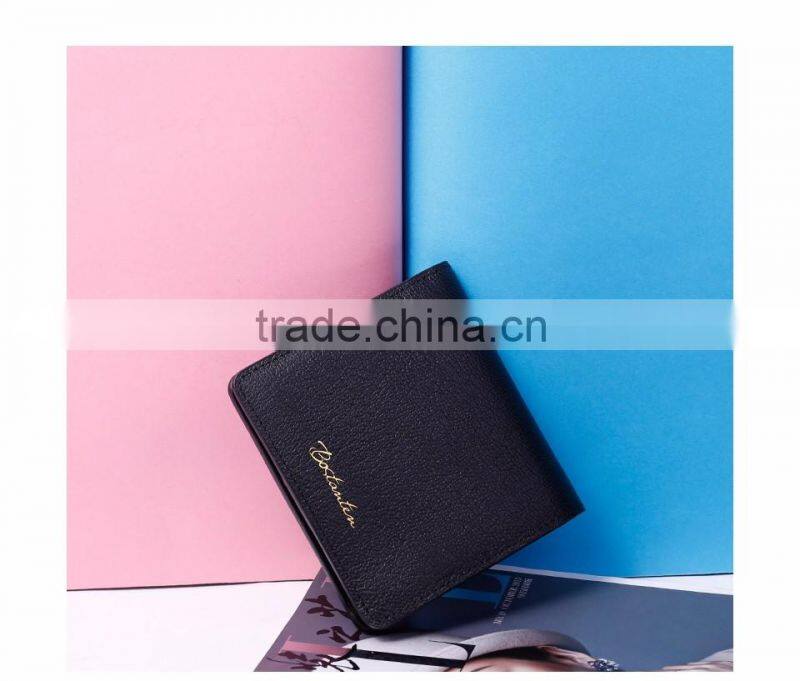 cowhide leather famous brand women wallet and hand purse good quality