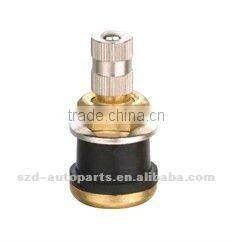 TR575 Tubeless Truck & Bus Tire Valves/High-Quality Nickel-plated Metal Valve