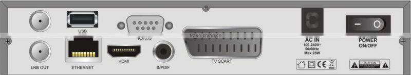 Hot Sale Digital HD DVB-S2 IPTV Satellite TV Receiver with Webserver function