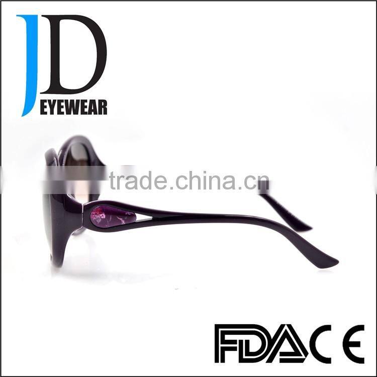 fashionable butterfly woman sunglasses custom engraved girl sunglasses