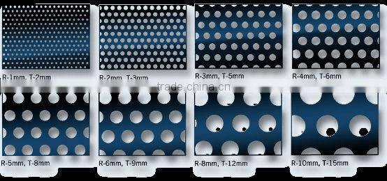 High quality decorative aluminum perforated sheets