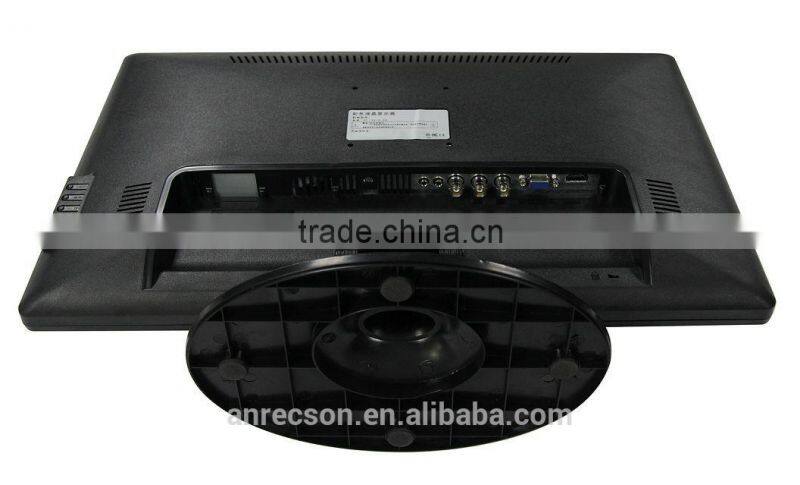23.6" DC 12V/4A plastic case cctv tester monitor with BNC/VGA ports,