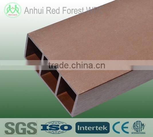 Decorative composite wooden wall cladding