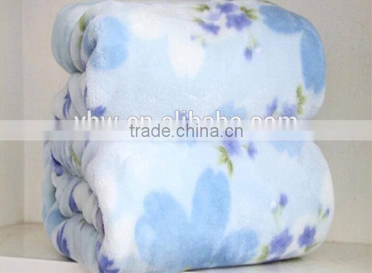2015 Newset Alibaba china Plain dyed soft blanket