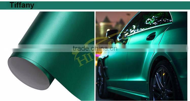 Air drain matte chrome rose red wraps For Car Wrapping (Air Free)