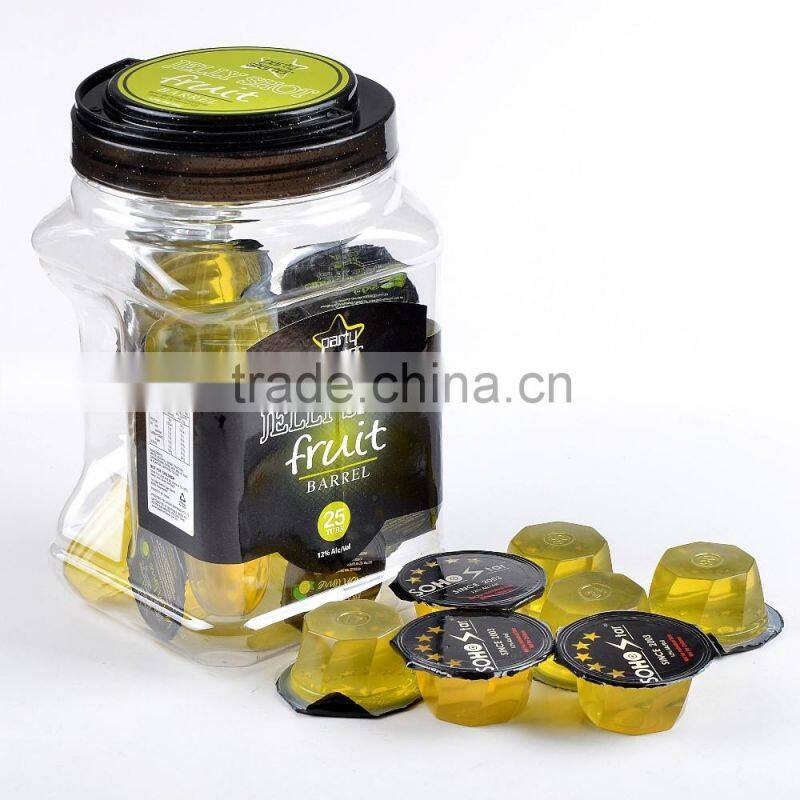 12% Acl/Vol Adult Wine Jelly , Fruit Flavor Vodka Jelly Shot