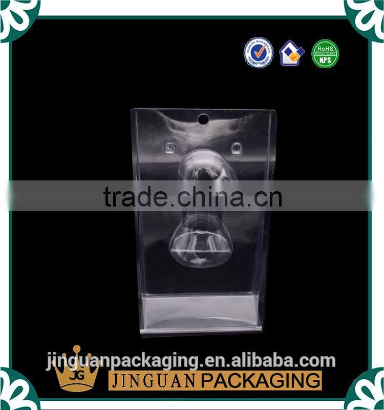 Clear PVC PE PS toy plastic clamshell