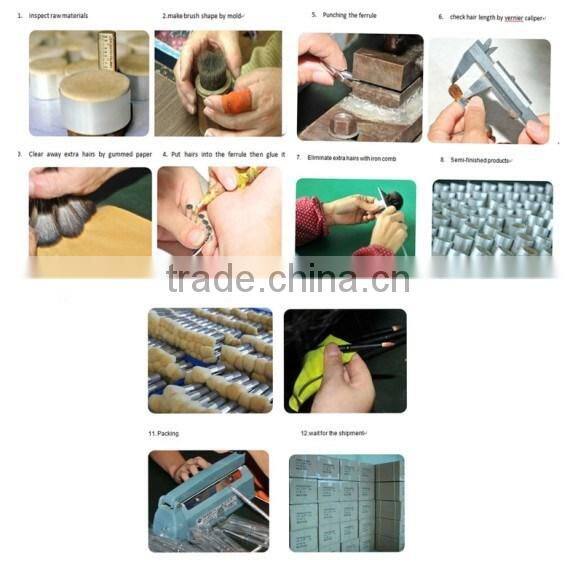 From China Brush Factory 15pcs Beauty Makeup Cosmetic Brush Set