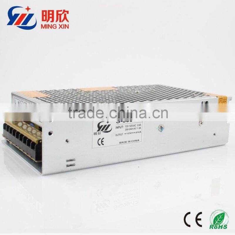 ac dc power supply /12v dc 25a 300w led switch power supply