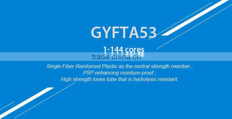 Factory Supply Multimode Gyfta53 Direct Buried Fiber Optic Cable