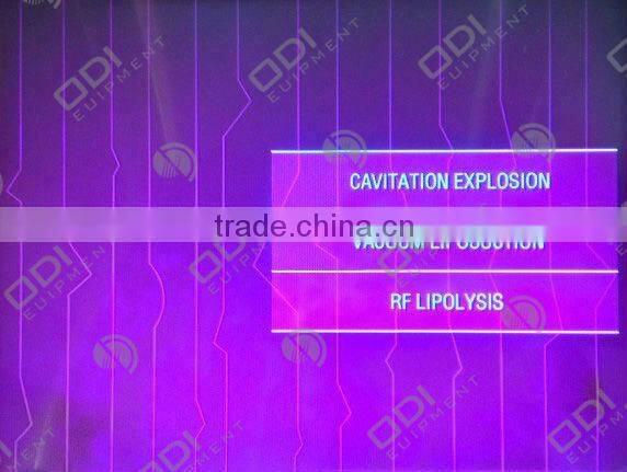 CE Hot Sale 3-in-1 Cavitation+Vacuum+Rf Slimming Machine remove cellulite With Three Probes (OD-S90)