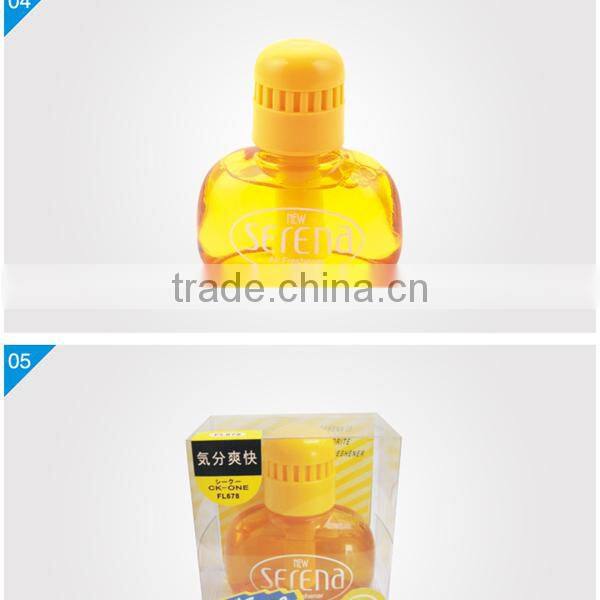 2014 Factory price empty car glass perfume bottle