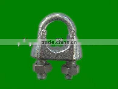 US type malleable wire rope clip rigging clamp