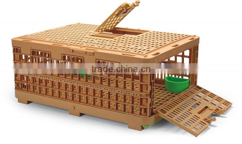 Plastic Feeding Trough inside of cage, pigeon supplies, pigeon feed