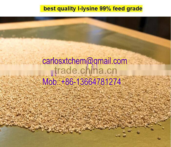 High Quality Feed Grade L-lysine 98.5%(CAS NO.657-27-2)