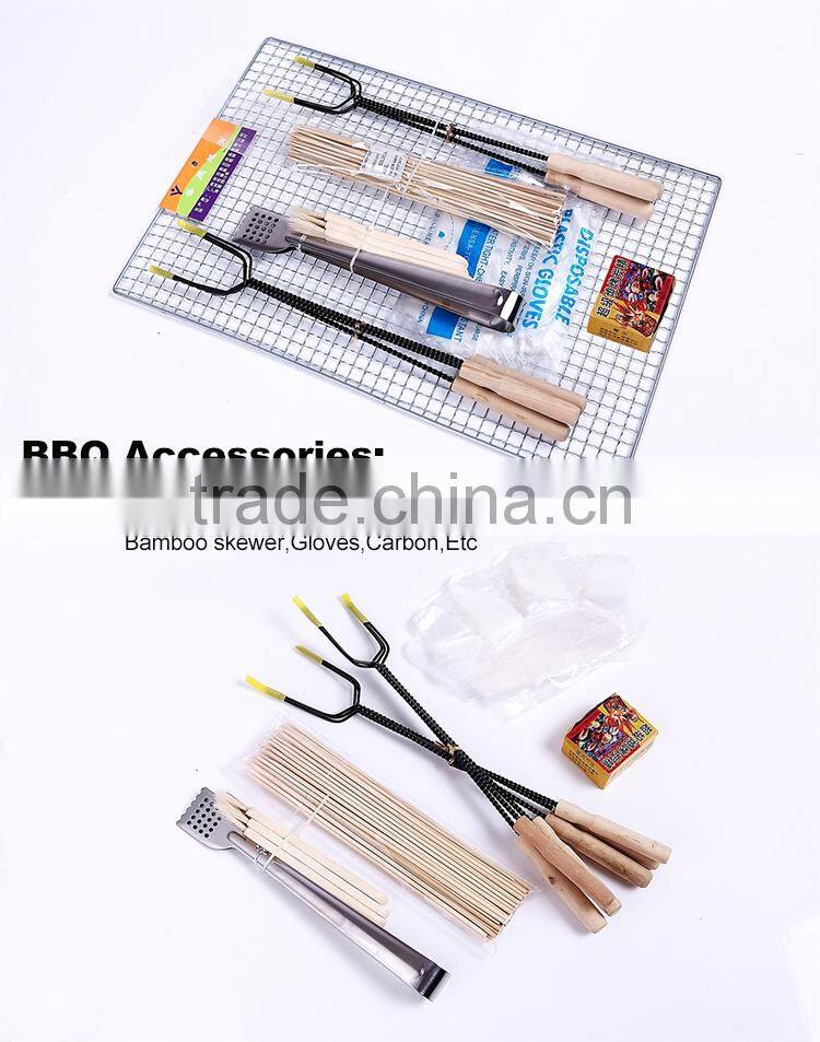 Easy to take outdoor bbq grill charcoal for sale