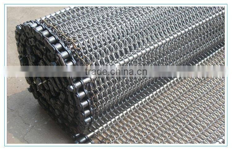 NST Certification Ss304 Mobile Stainless Steel Conveyor Belt Wire Mesh