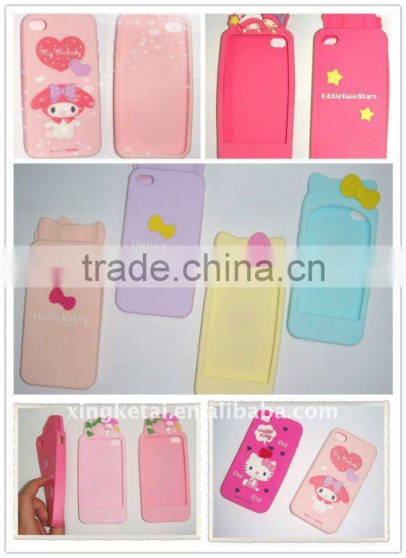 Newest design silicone mobile phone case