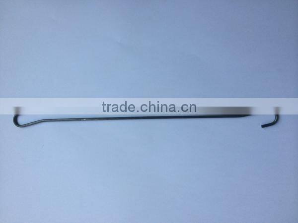 spring steel custom wire form power coating hook