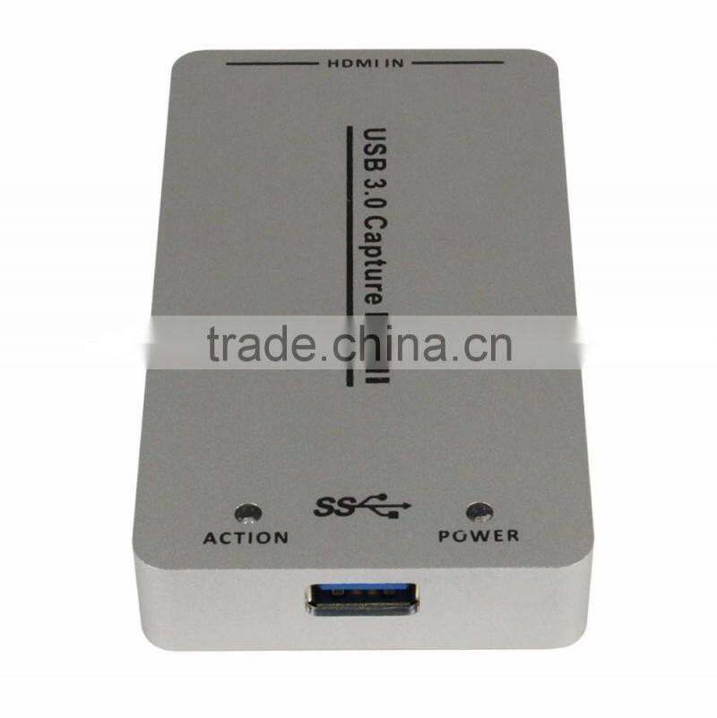 VOXLINK metal case 1080P HDMI to USB3.0 hd Video Capture card converter