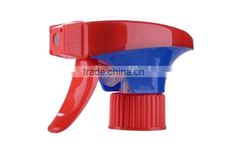 Hot sale double shroud plastic trigger sprayer for bottle