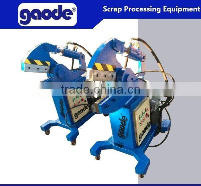Small Manual Hydraulic Scrap Metal Shear Machine