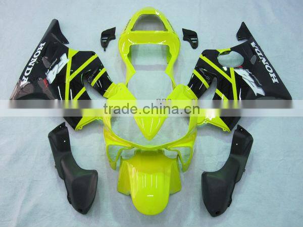 For Honda CBR600F4I CBR600 F4I 2001-2003 2002 Yellow Black Fairing Body Work