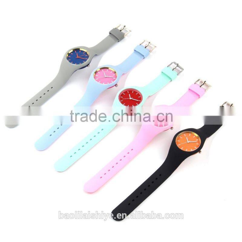 new fashion silicone watch 2017