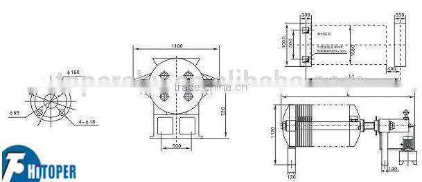 PP round ceramic industry slurry use plate presses