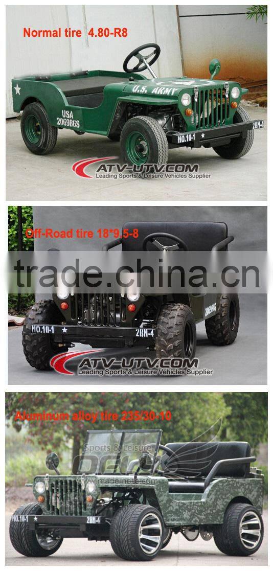Mini Jeep Willy ATV For Children with Safety Belt