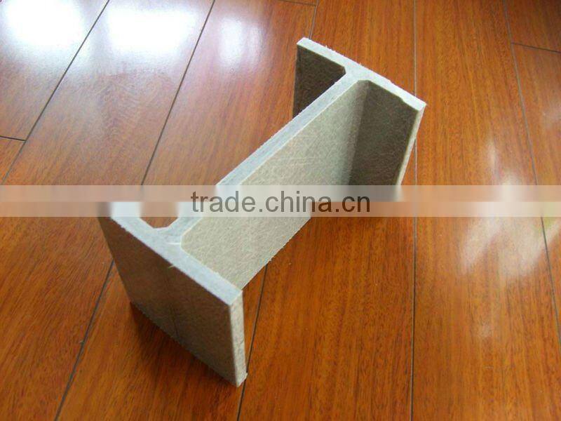 Pultrusion UV resistant durable high strength Fiberglass I Beam