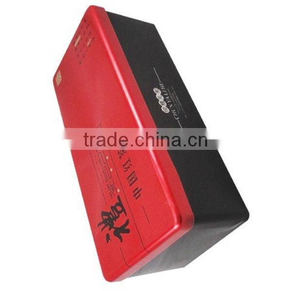 custom rectangular tin box gift